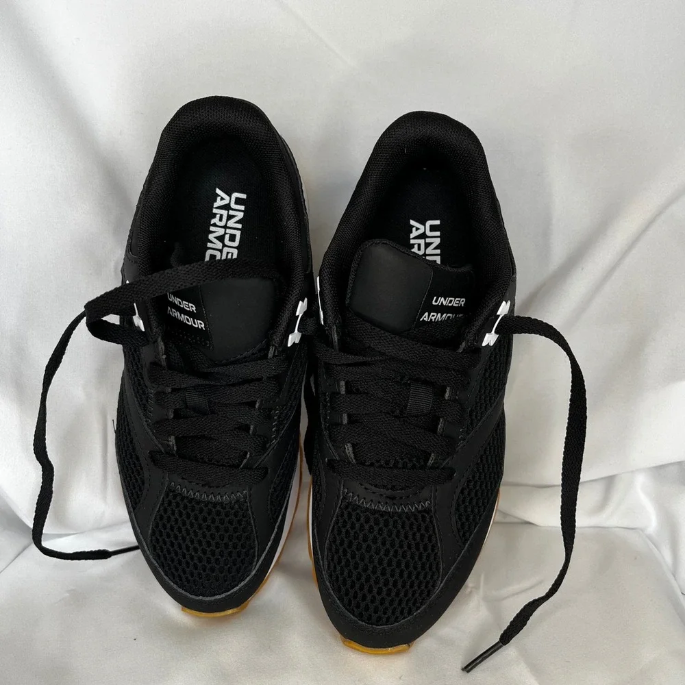 Under Armour Kids Black Running Shoes‎ Athletic Sneakers Size Little Kids 3